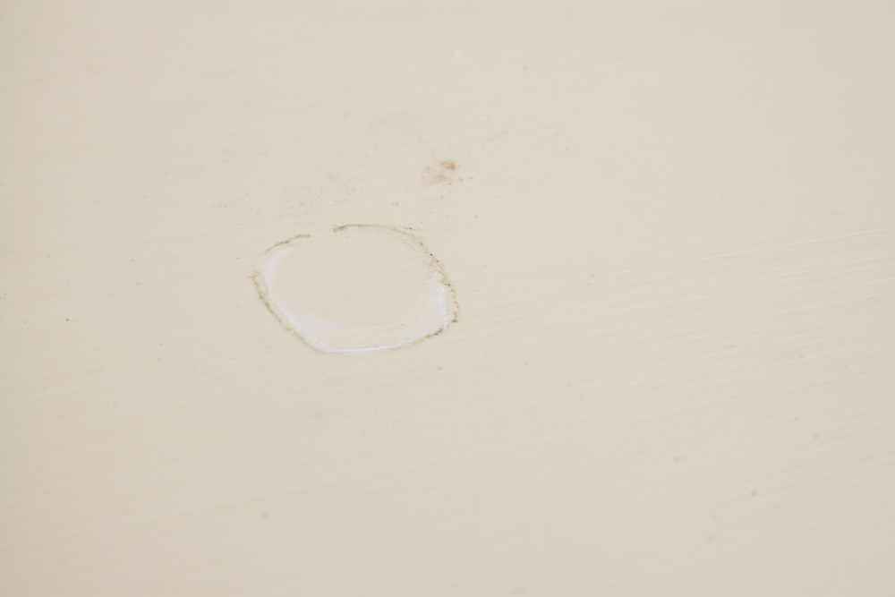 Crawford Furniture Chalk Finish Chest on Chest Dresser