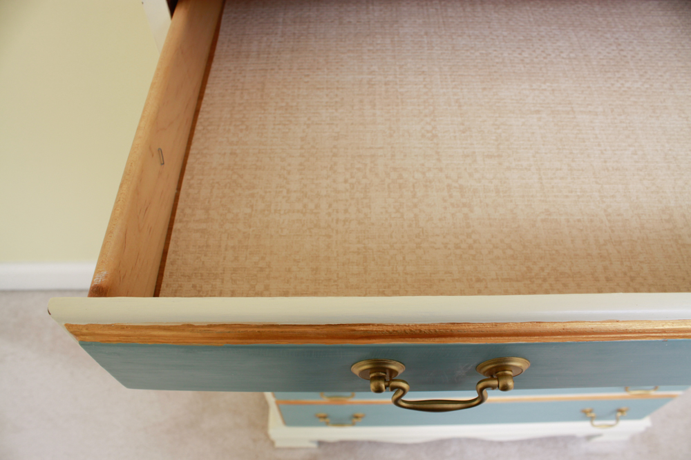 Crawford Furniture Chalk Finish Chest on Chest Dresser