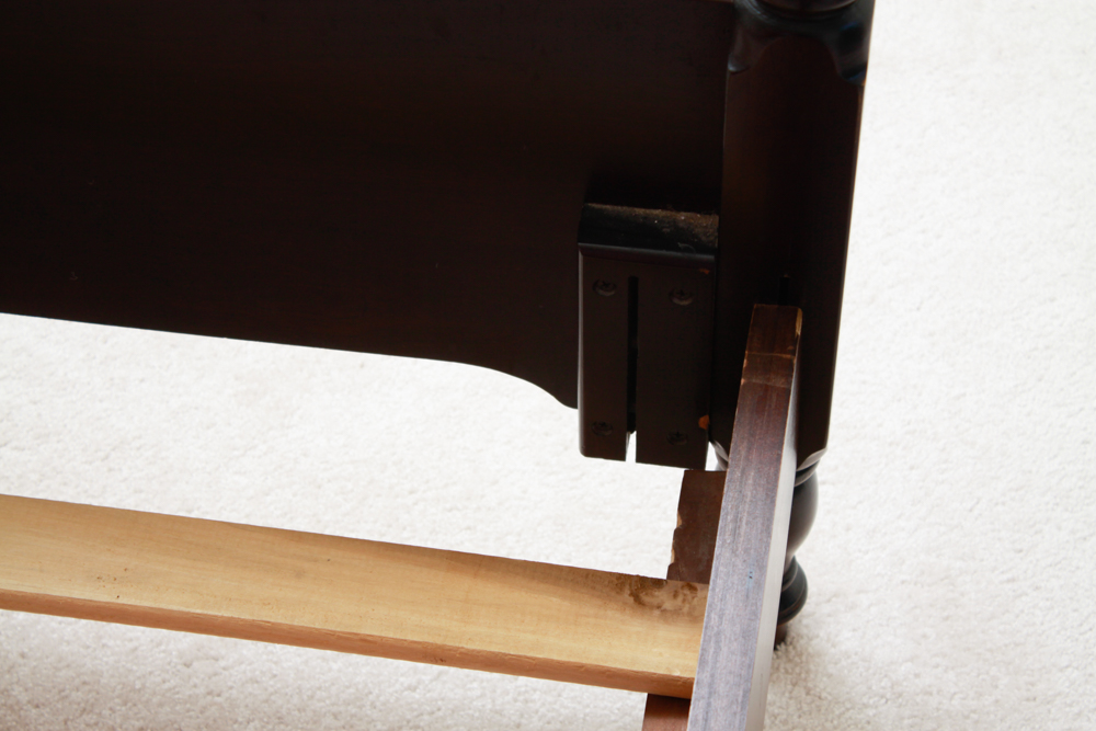 Federal Style Full Size Bed Frame