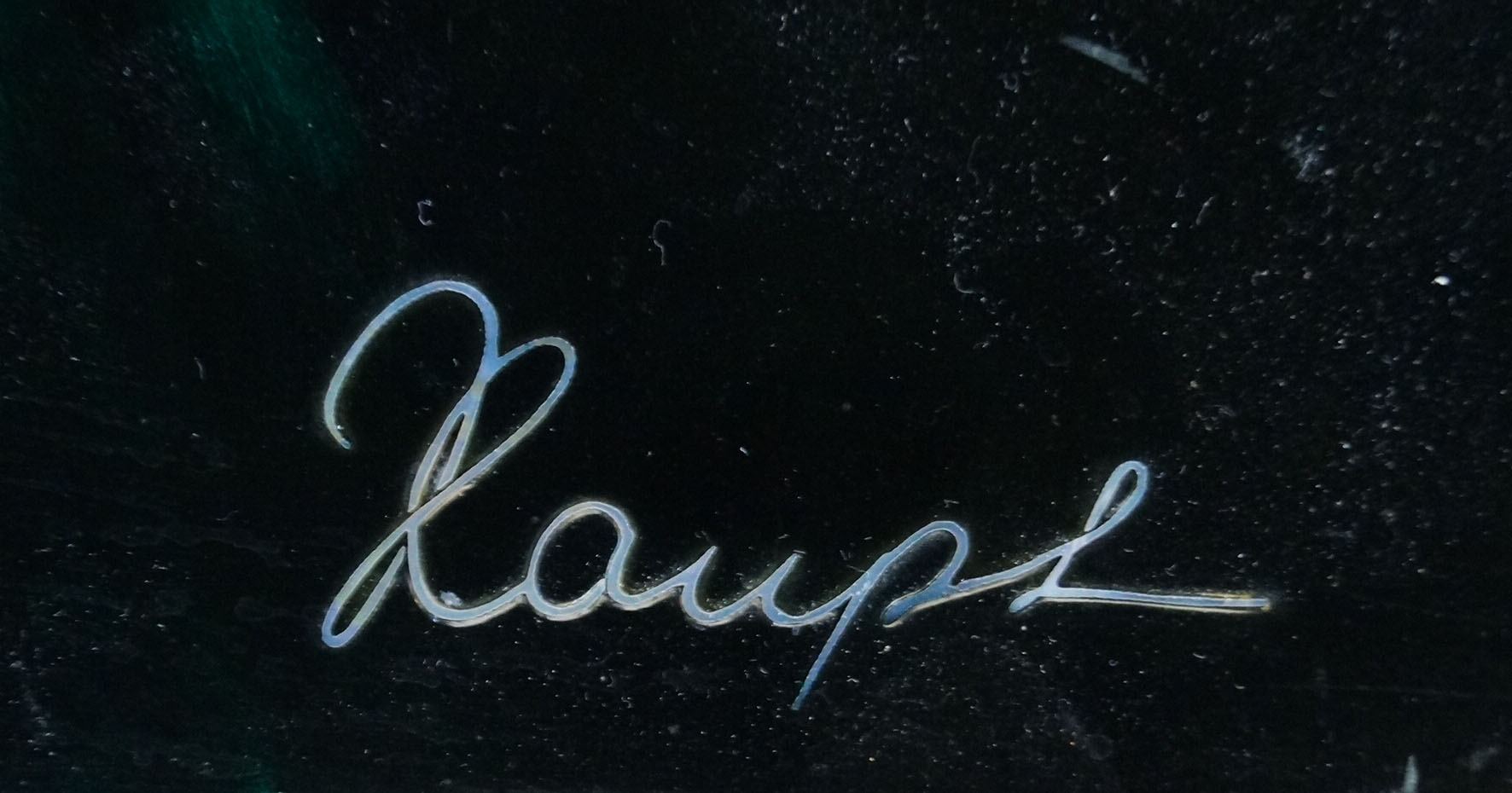 Vietnamese Lacquer Portrait by Joachim Haupt