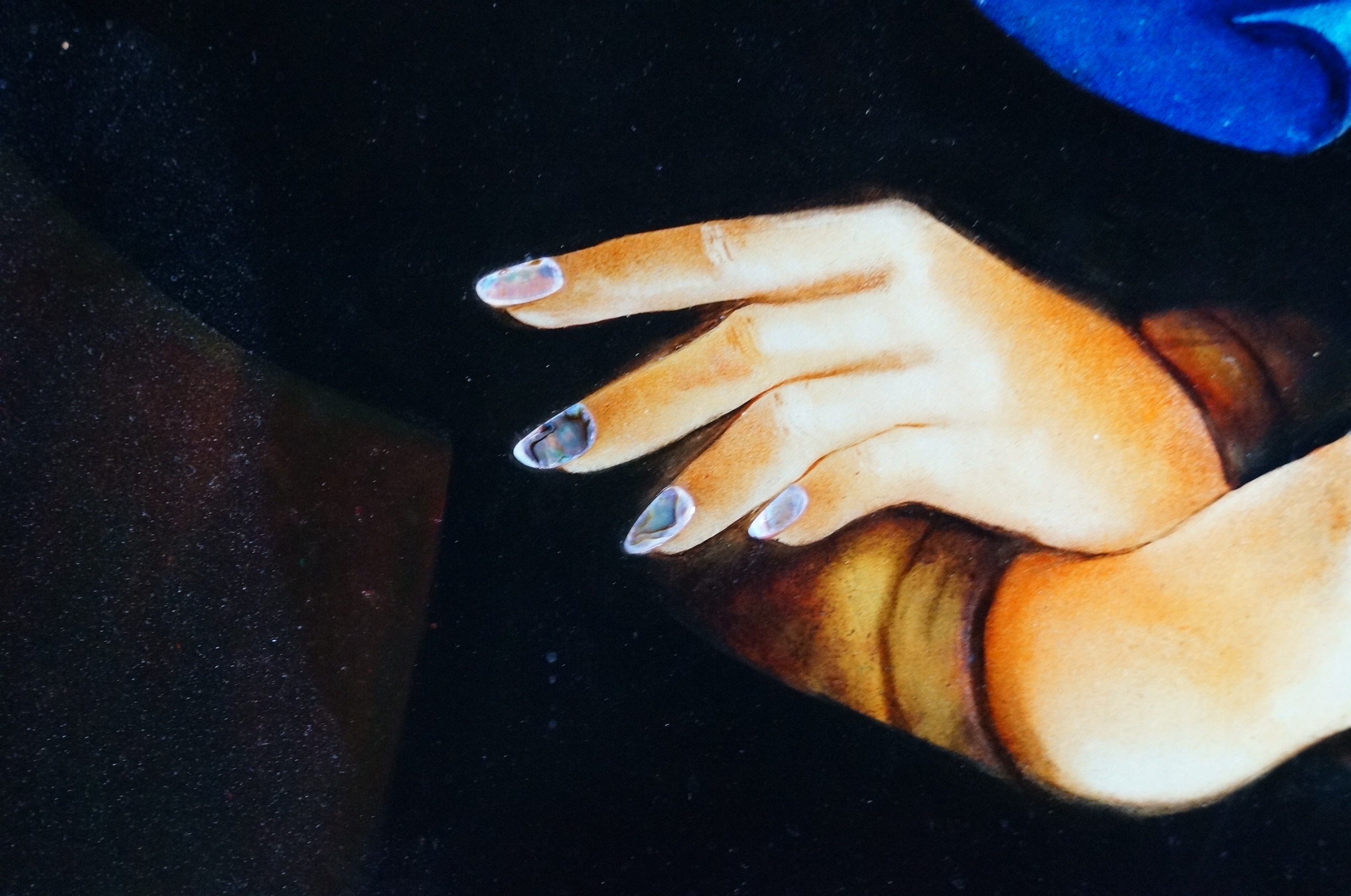 Vietnamese Lacquer Portrait by Joachim Haupt