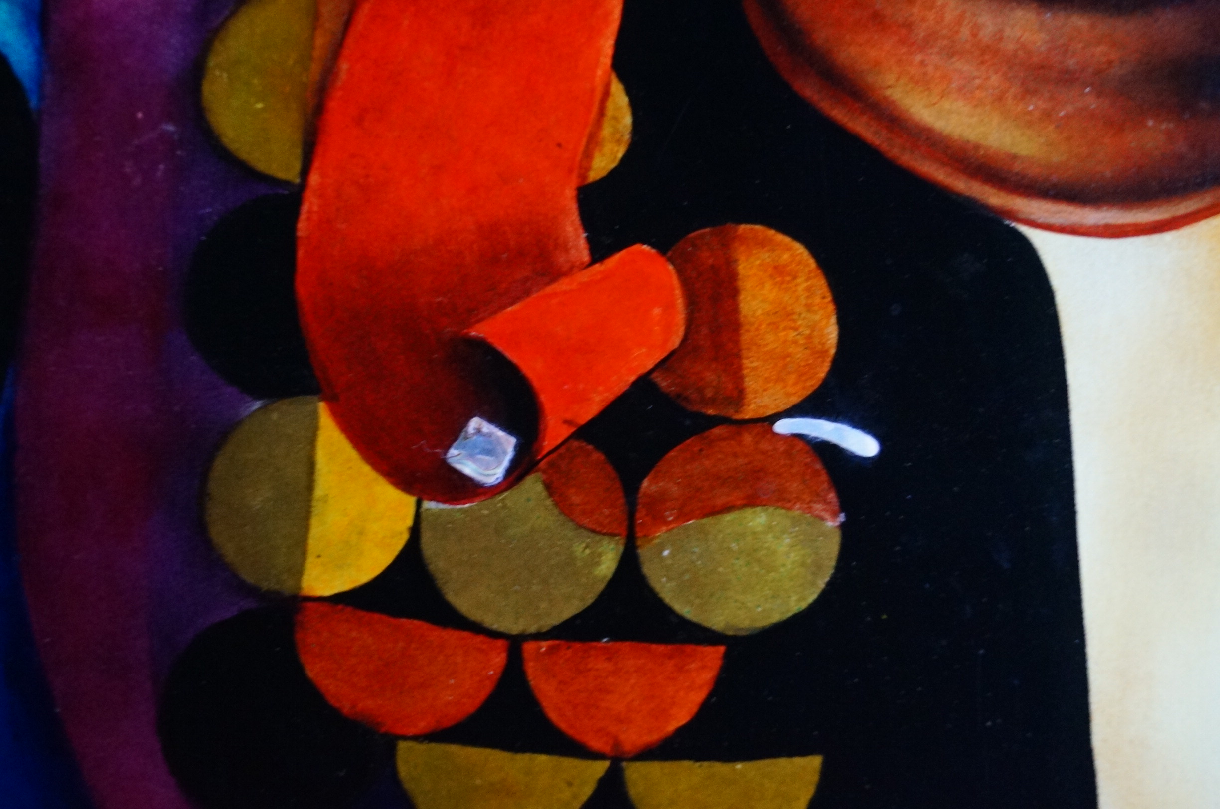 Vietnamese Lacquer Portrait by Joachim Haupt