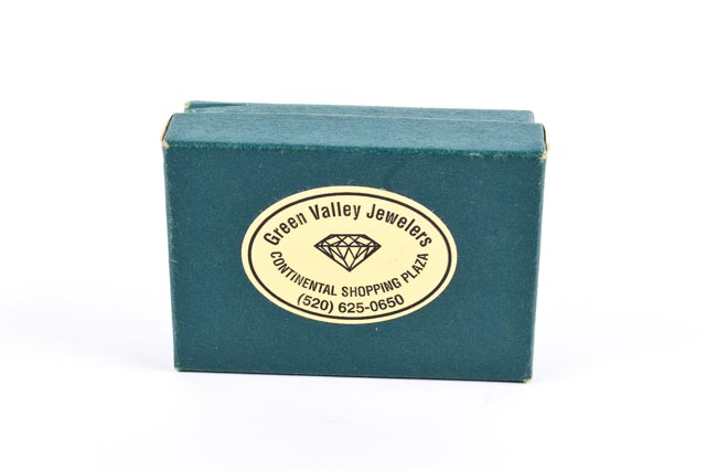 Gold Tone Bracelet With Burgundy and Green Stones