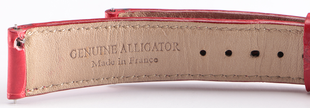 Collection of Michele Watch Bands Including Alligator