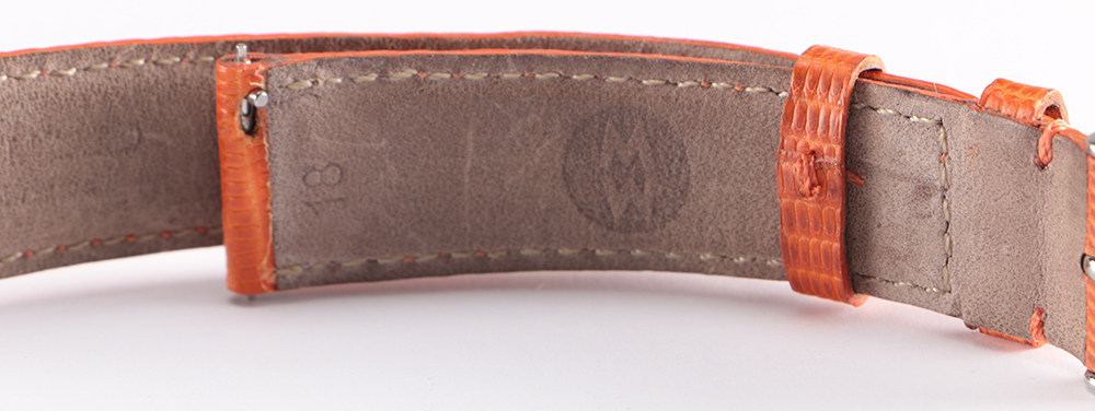 Collection of Michele Watch Bands Including Alligator