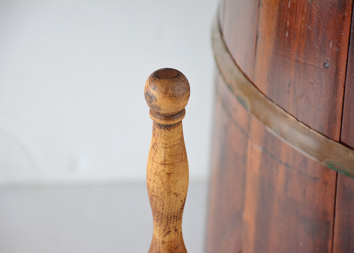 Antique Wooden Butter Churn