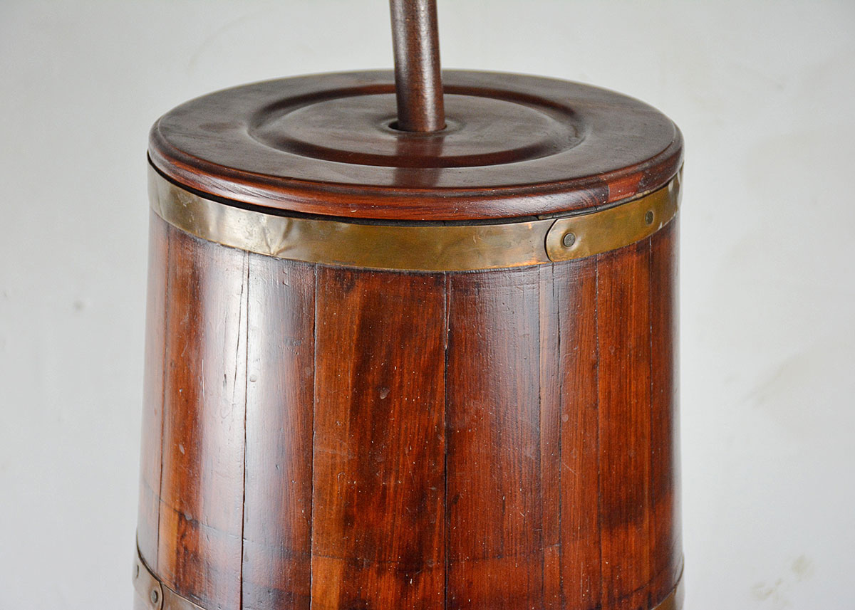 Antique Wooden Butter Churn