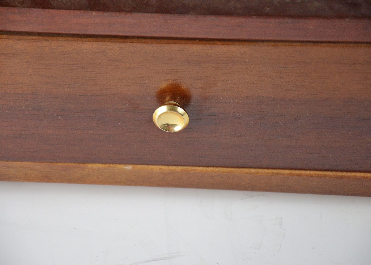 Vintage Wood Hanging Gun Rack