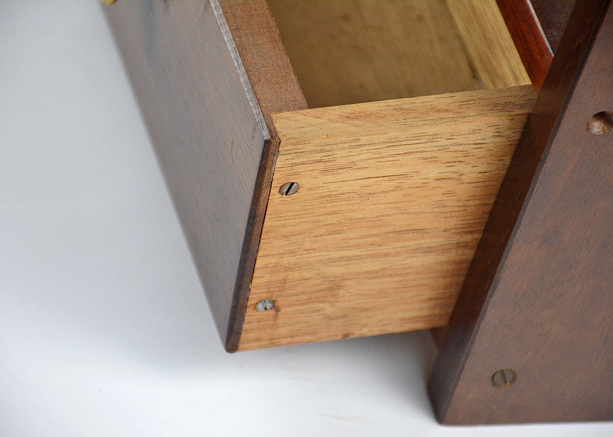 Vintage Wood Hanging Gun Rack