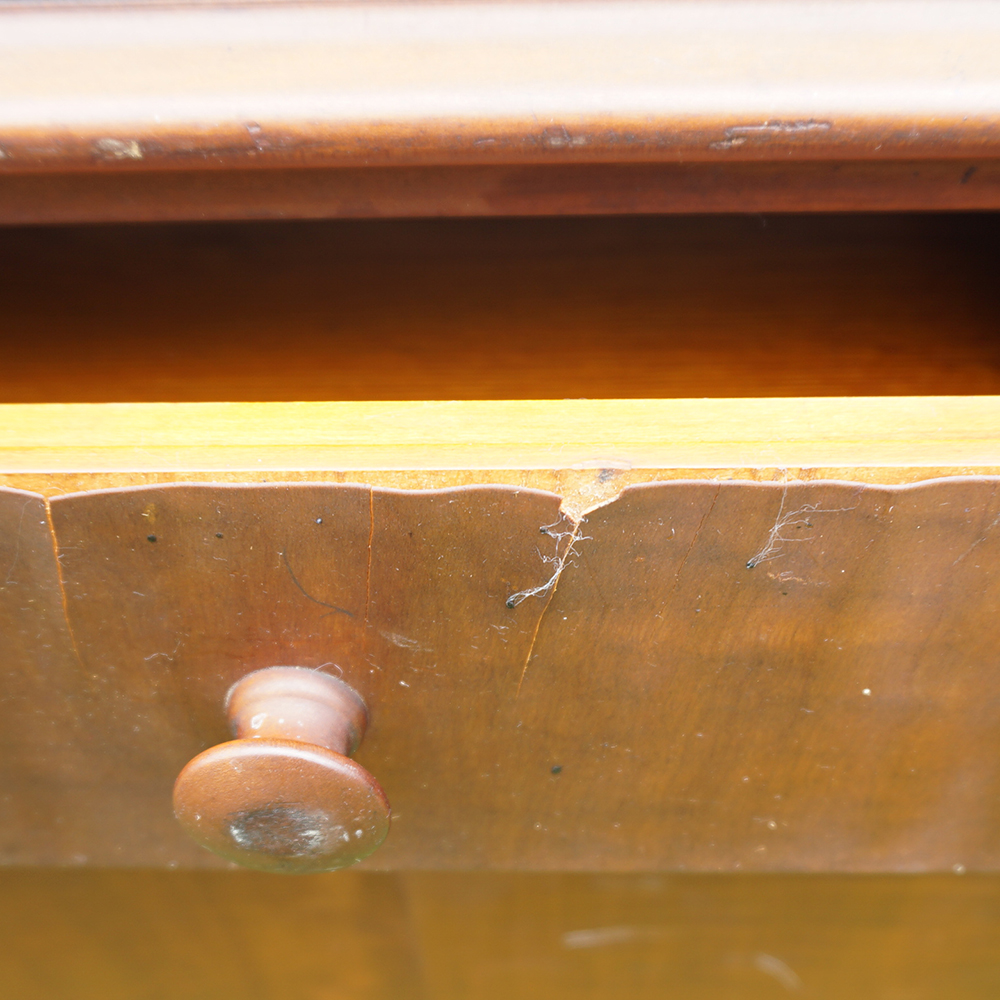 Vintage Oak Hospital Table by Hill-Rom Company