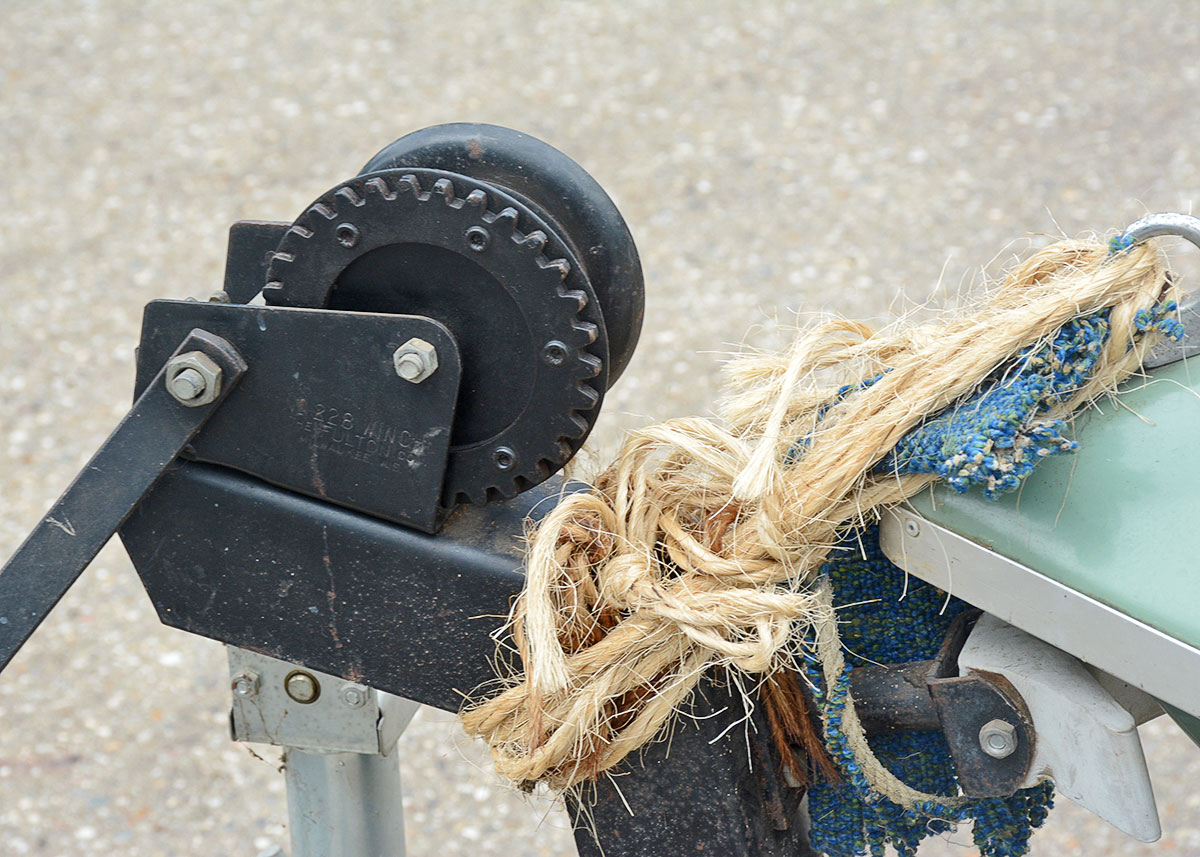 Vintage 1970 Super Skeeter Fiberglass Fishing Boat and Trailer