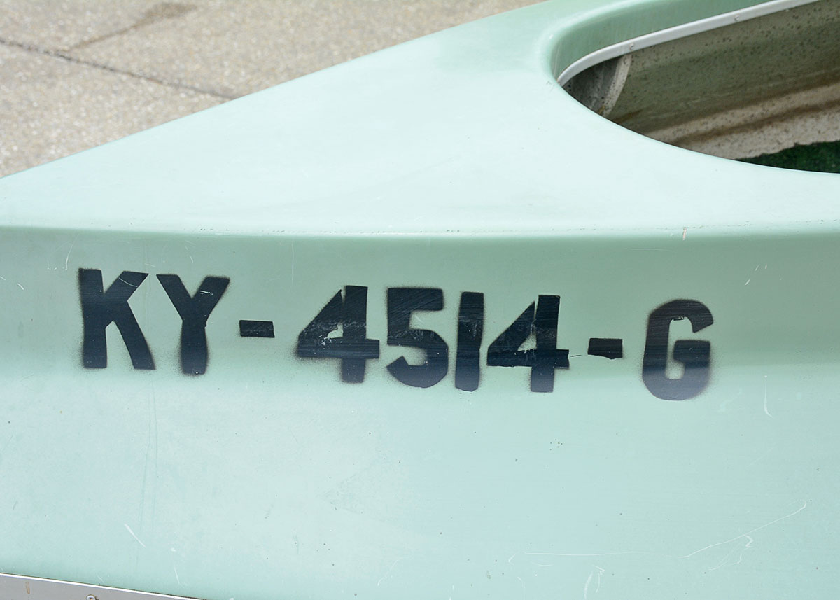 Vintage 1970 Super Skeeter Fiberglass Fishing Boat and Trailer