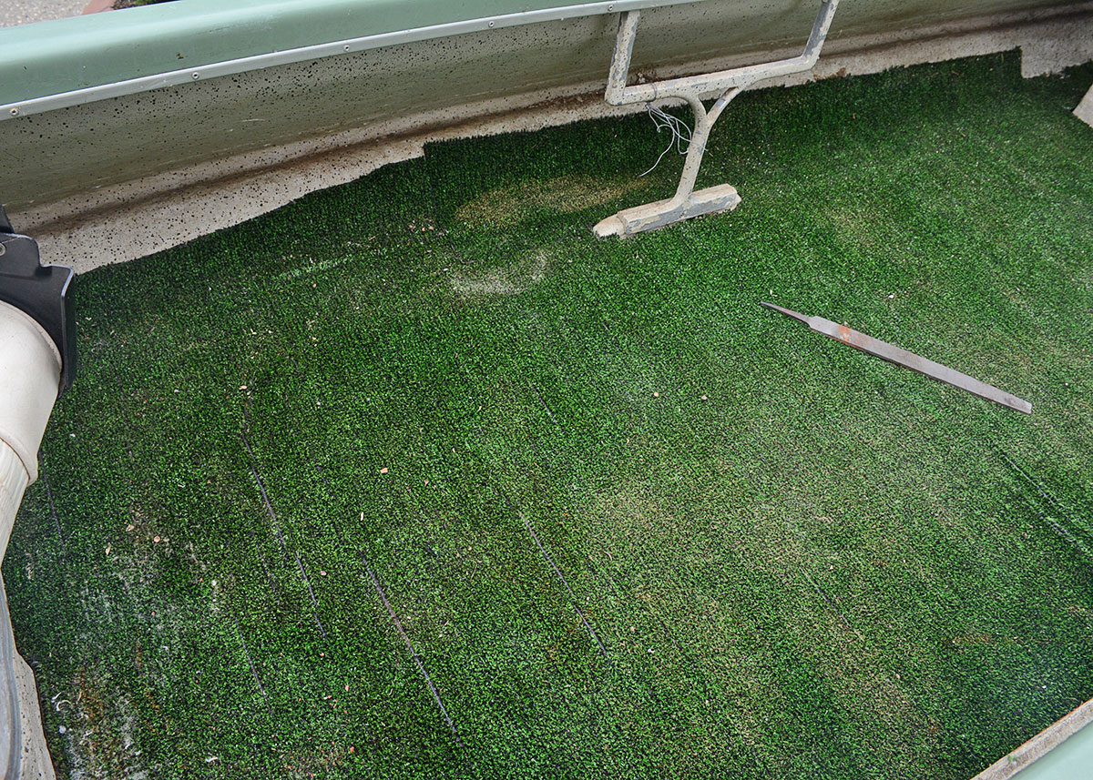 Vintage 1970 Super Skeeter Fiberglass Fishing Boat and Trailer