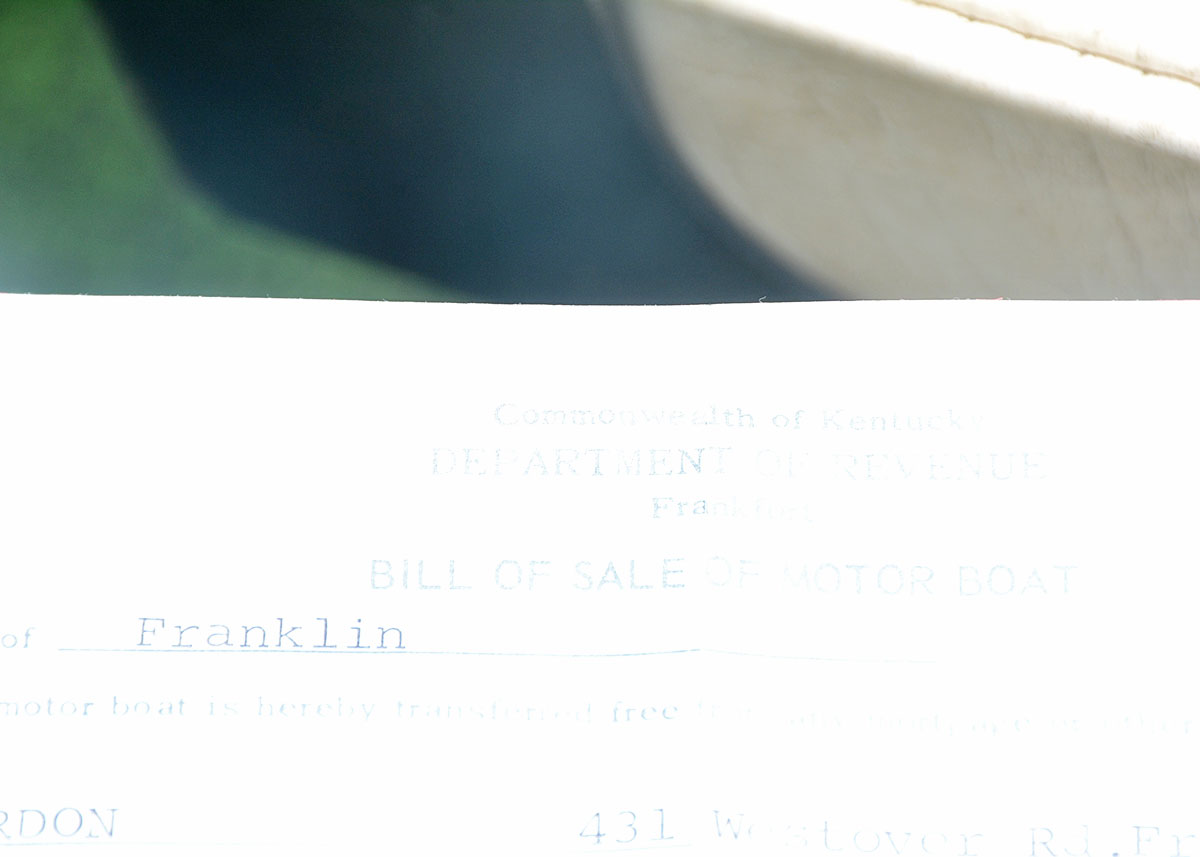 Vintage 1970 Super Skeeter Fiberglass Fishing Boat and Trailer