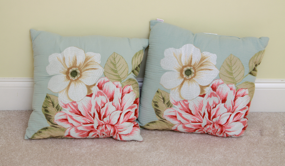 Collection of Decorative Throw Pillows