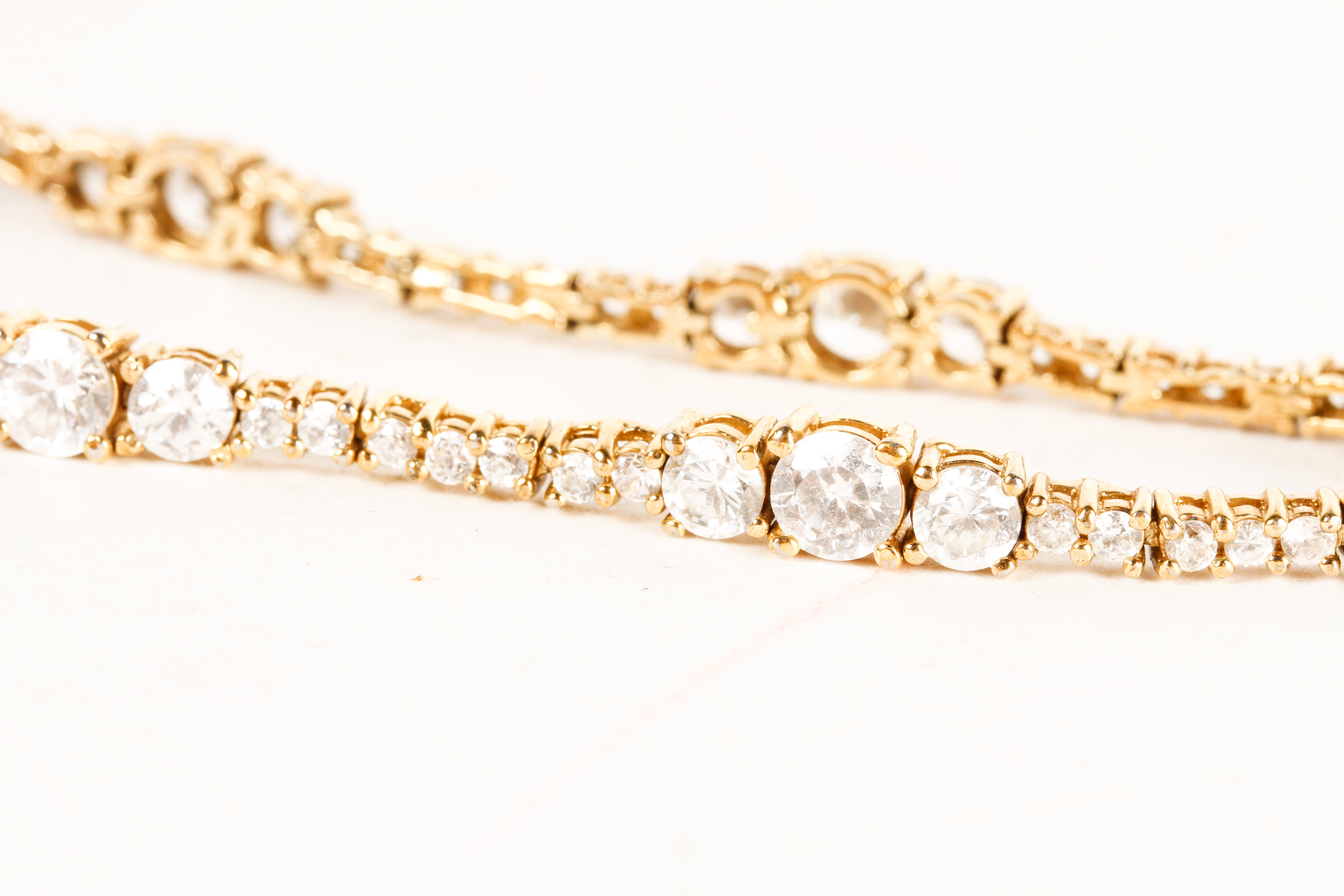 Sterling Silver Gold Toned Bracelet with Gemstones