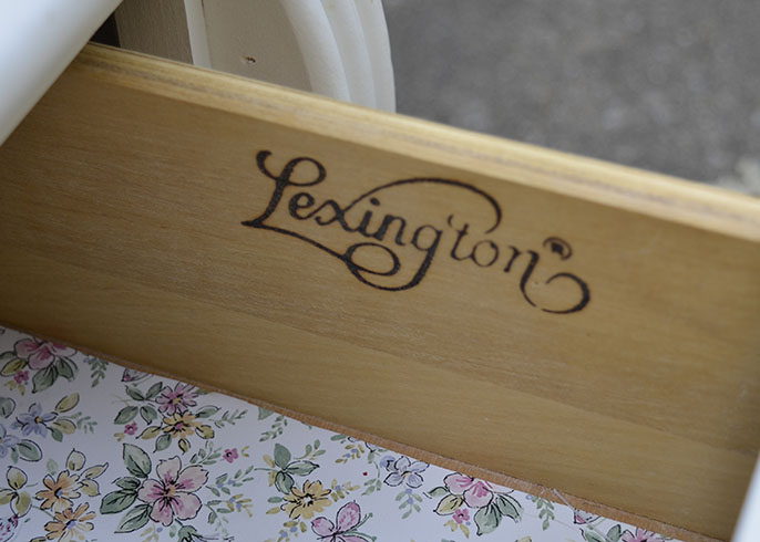 Lexington "Country Cottage Collection" Chest of Drawers and Nightstand