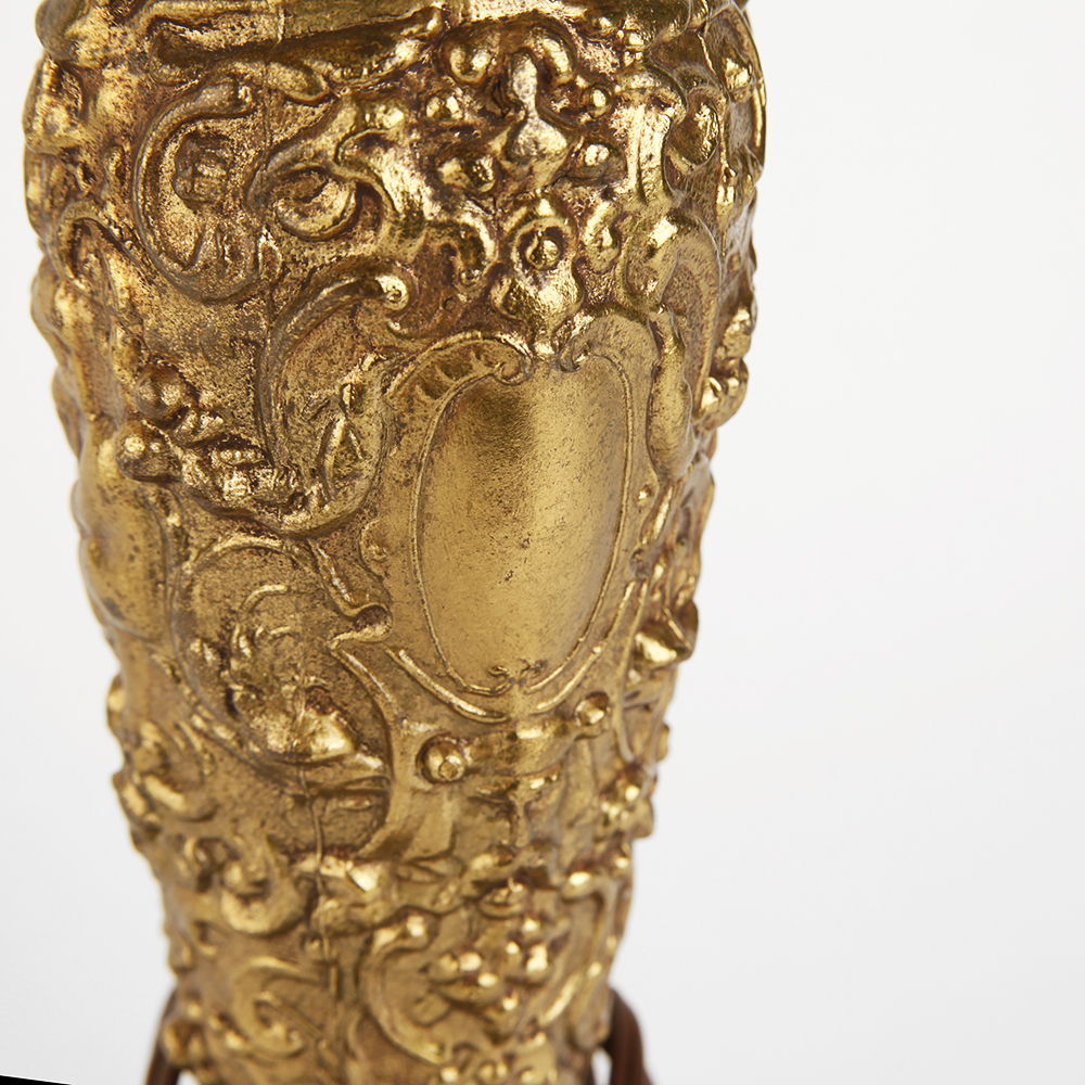 Mid 20th Century Tall Rococo Style Lamp