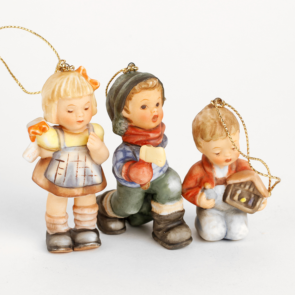 Studio Hummel Christmas Ornaments, Set 1-10