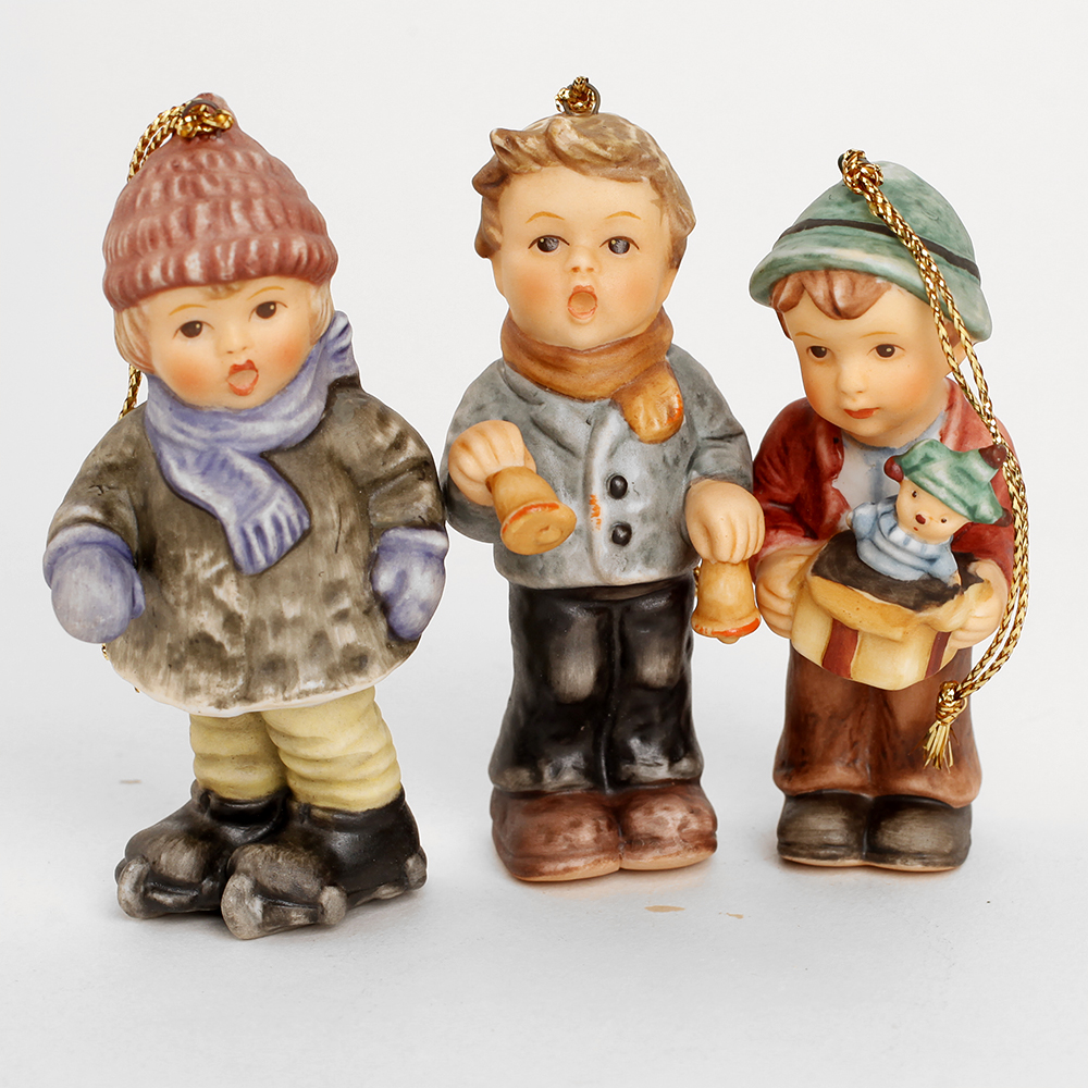 Studio Hummel Christmas Ornaments, Set 1-10