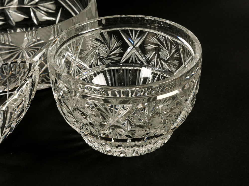 Collection of Crystal Bowls
