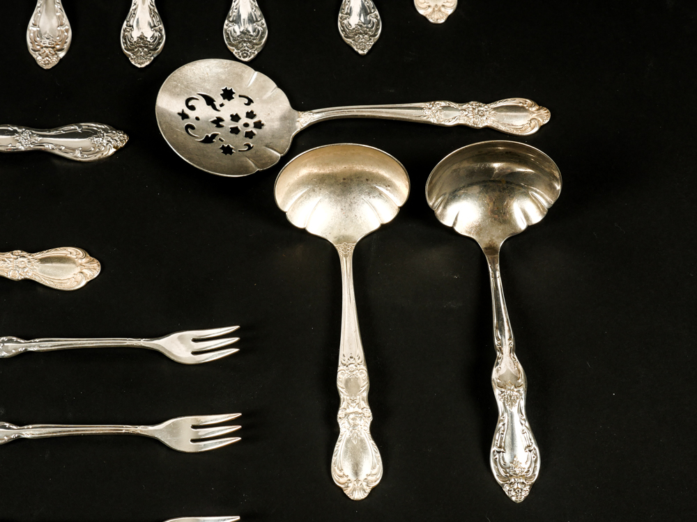 Collection of Vintage 1950s WM Rogers Silver Plated Serving Pieces