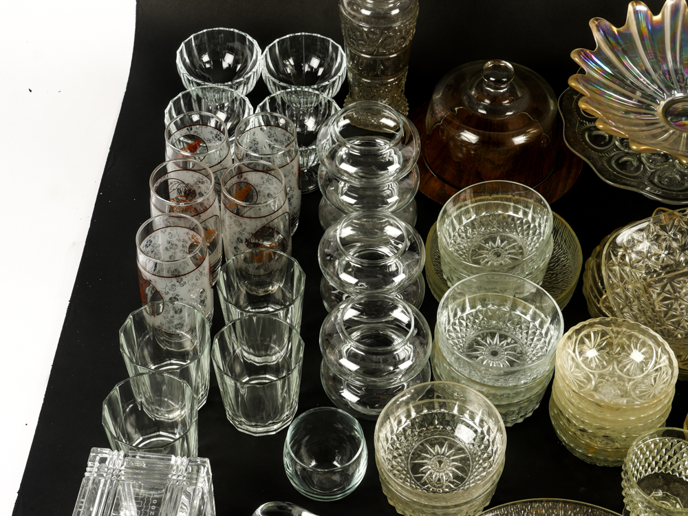 Very Large Collection of Vintage Glassware