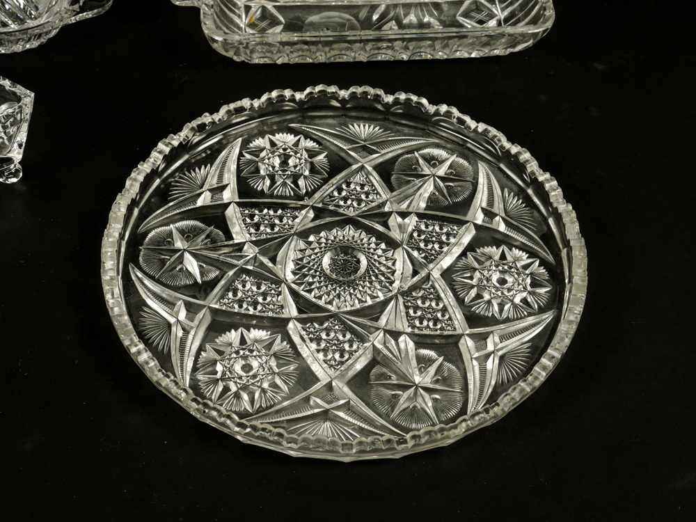 Collection of Vintage Pressed Glass