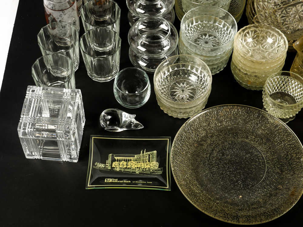Very Large Collection of Vintage Glassware