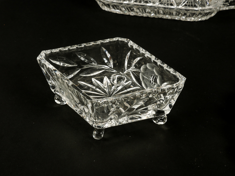 Collection of Vintage Pressed Glass
