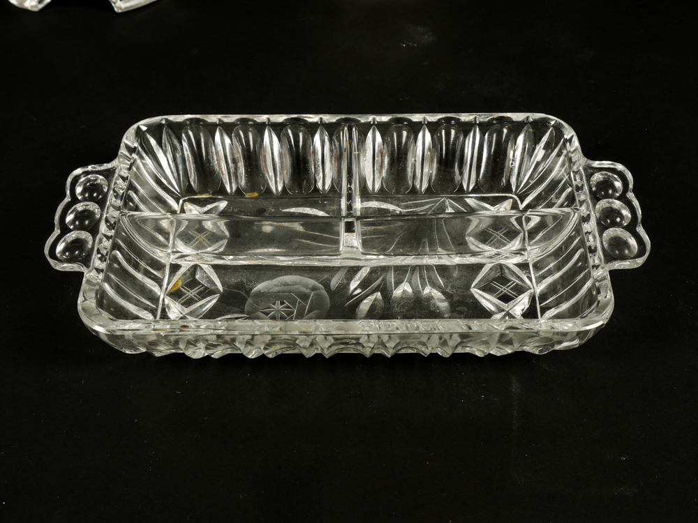 Collection of Vintage Pressed Glass