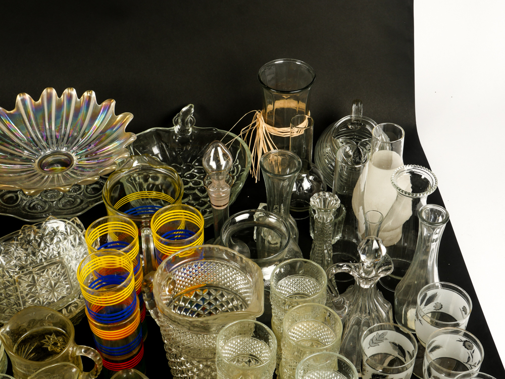 Very Large Collection of Vintage Glassware