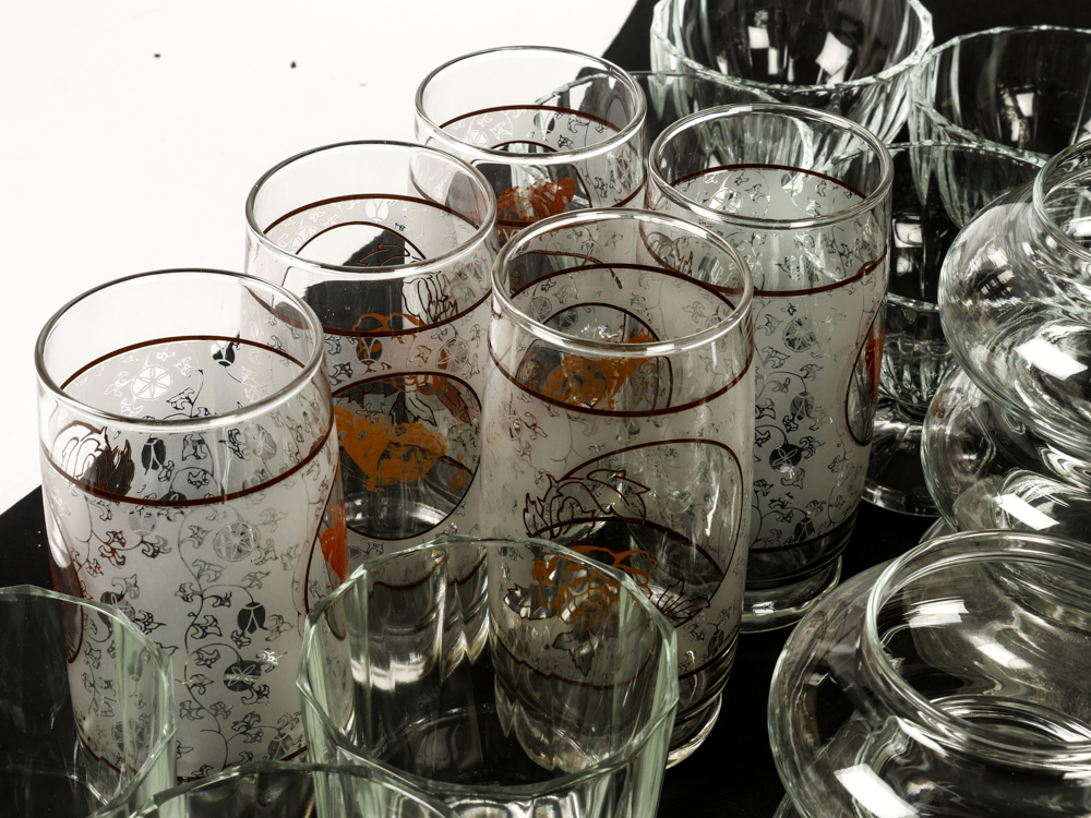 Very Large Collection of Vintage Glassware