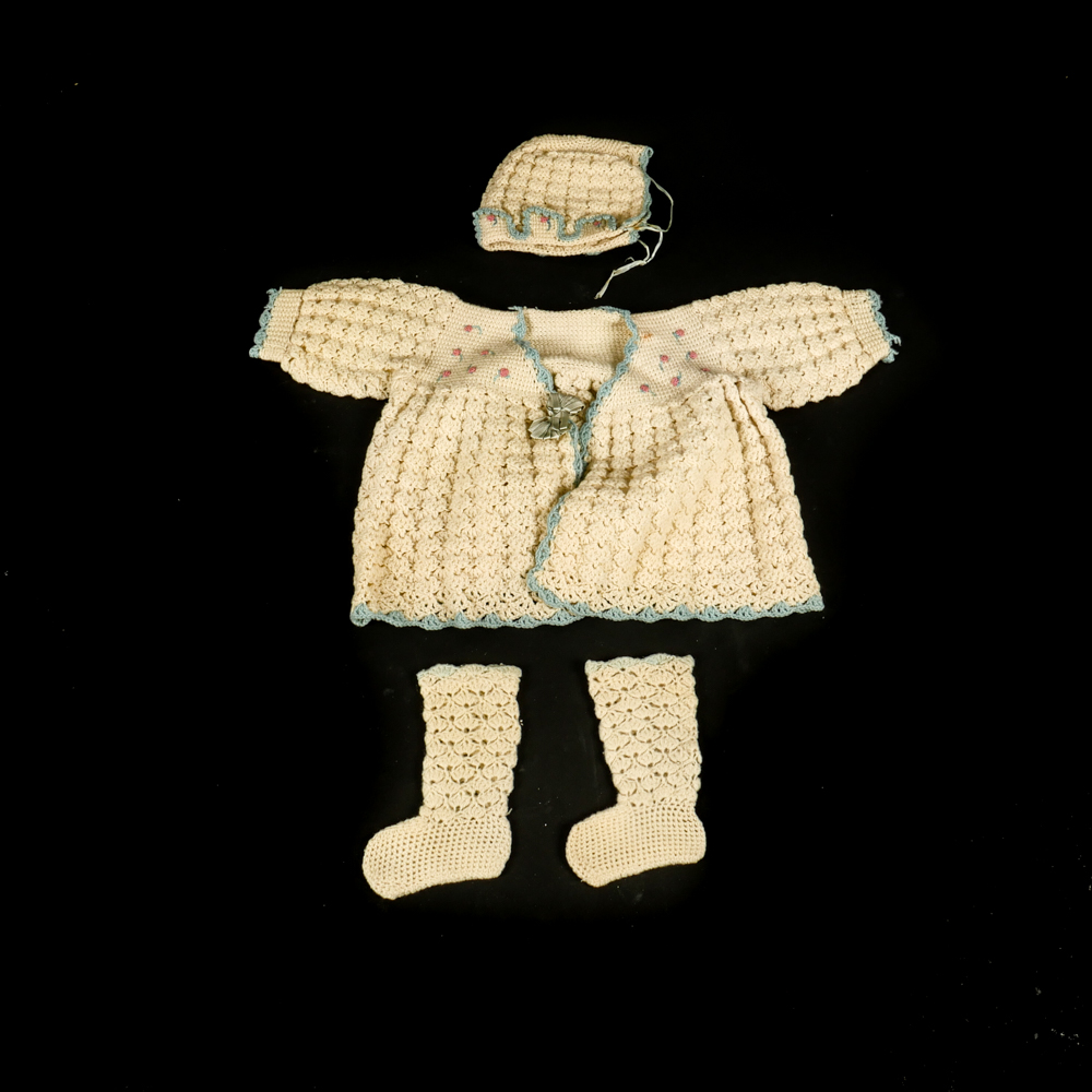 Vintage Crocheted Infant Clothes