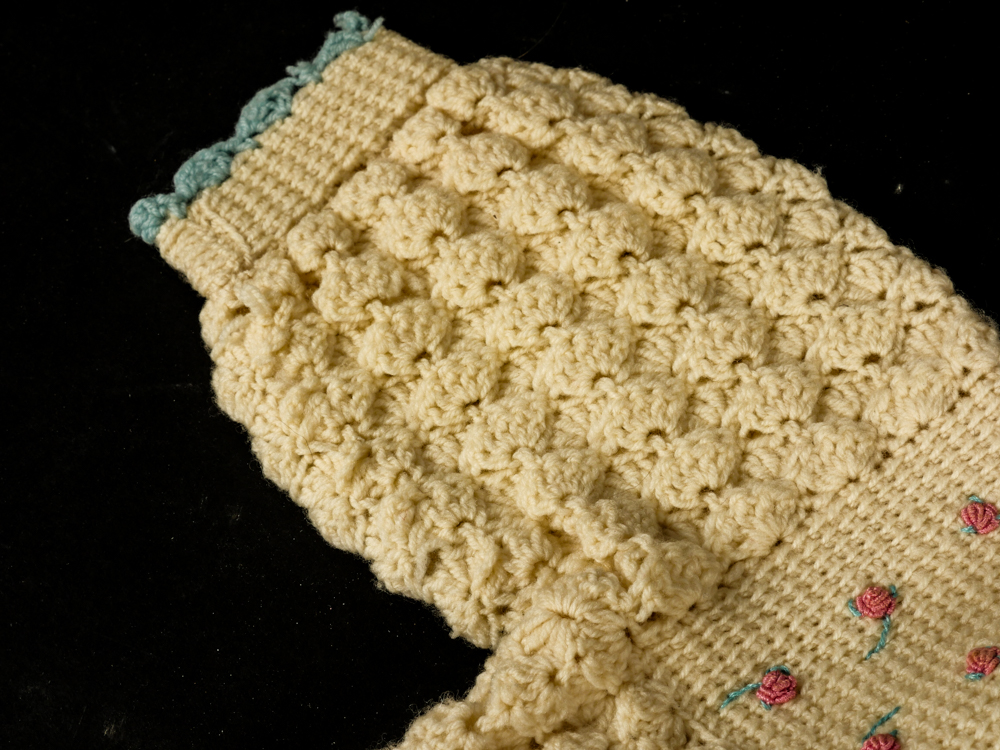 Vintage Crocheted Infant Clothes