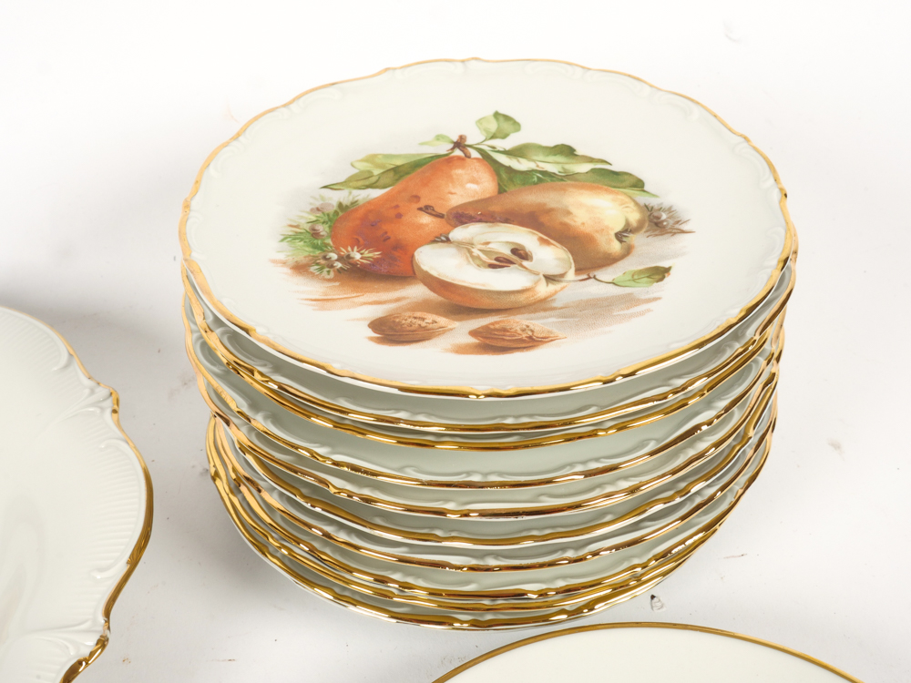Large Collection of Bavaria Plates