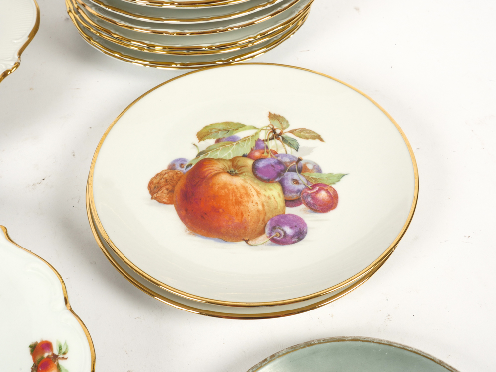 Large Collection of Bavaria Plates