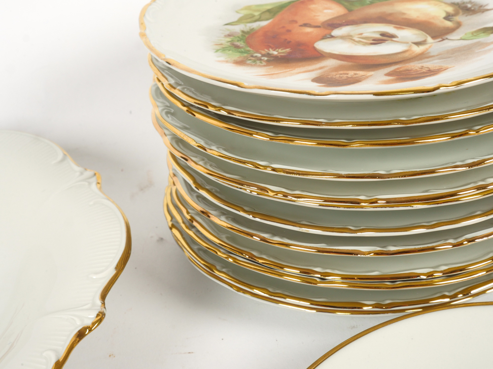 Large Collection of Bavaria Plates