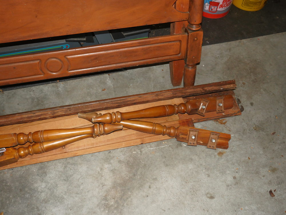 Wooden Full Bed Frame