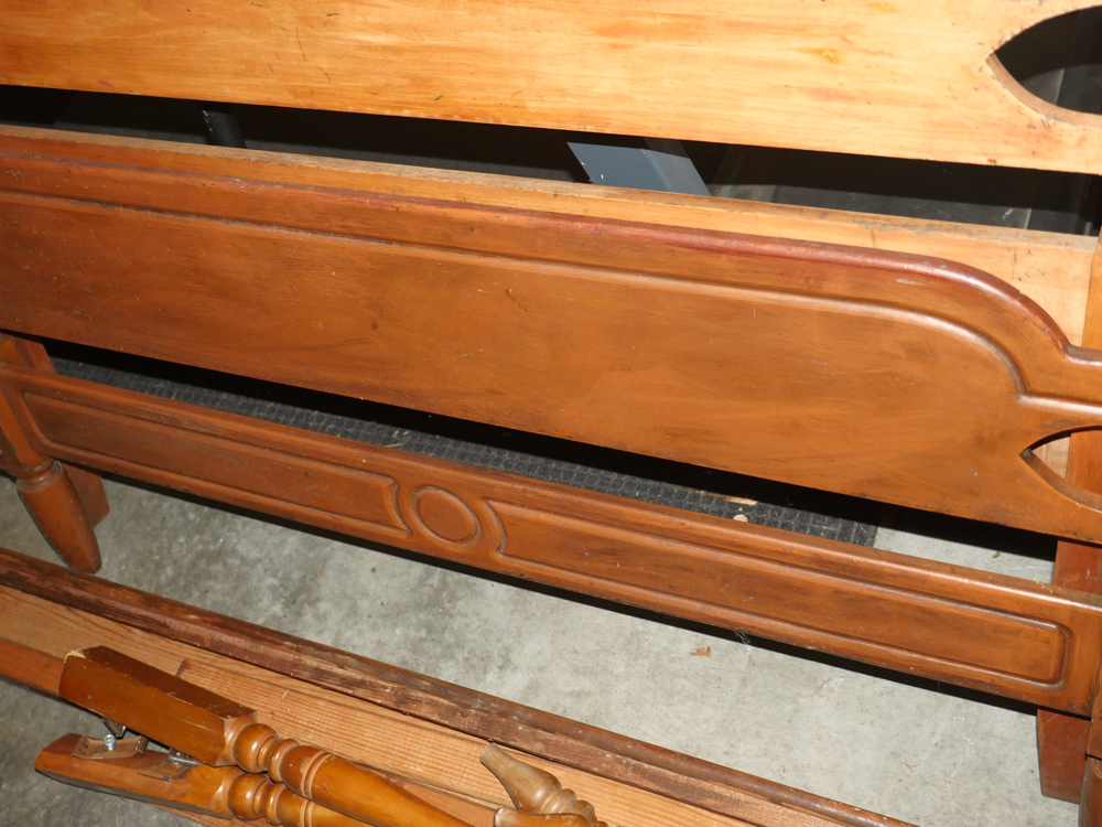 Wooden Full Bed Frame