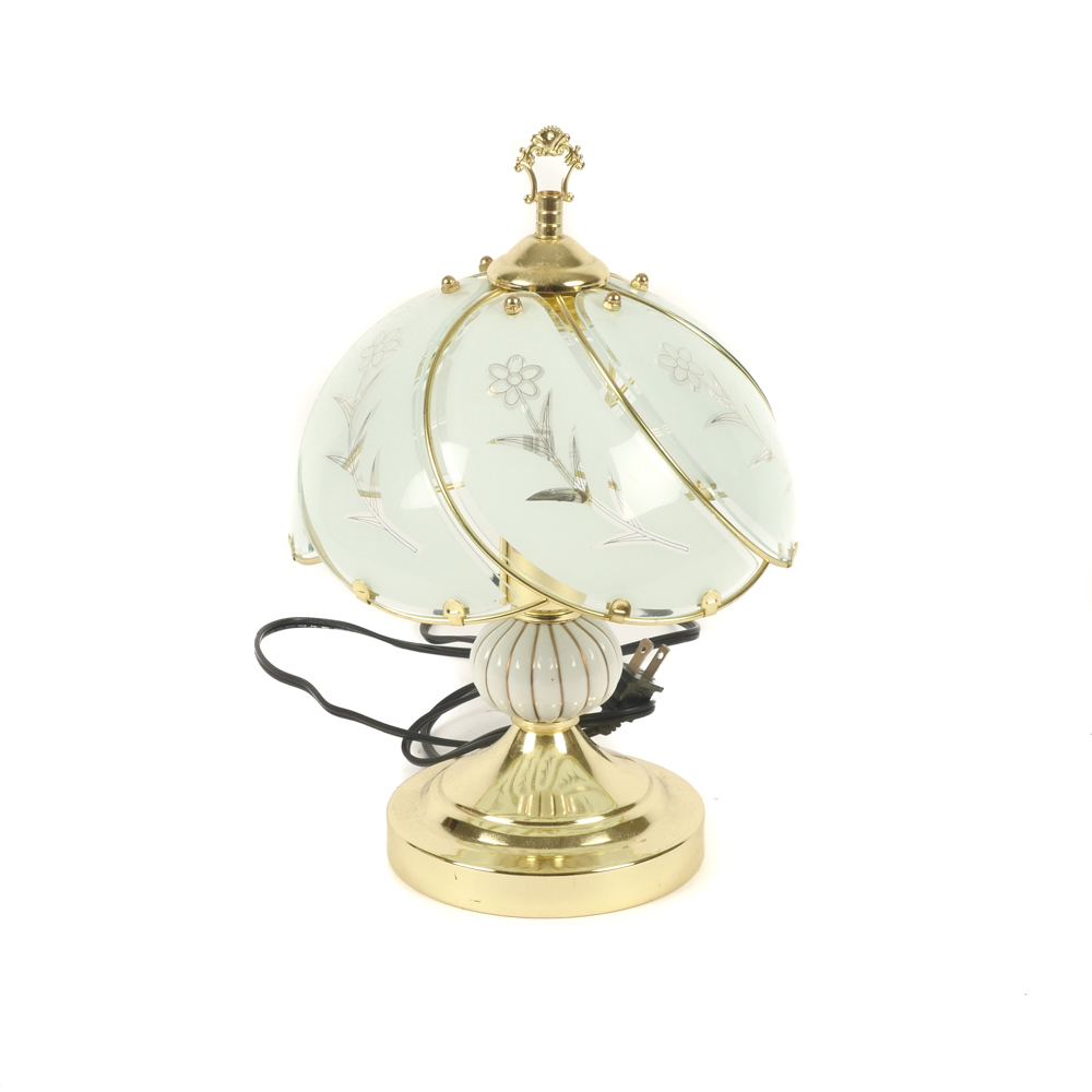 Small Gold Tone Lamp