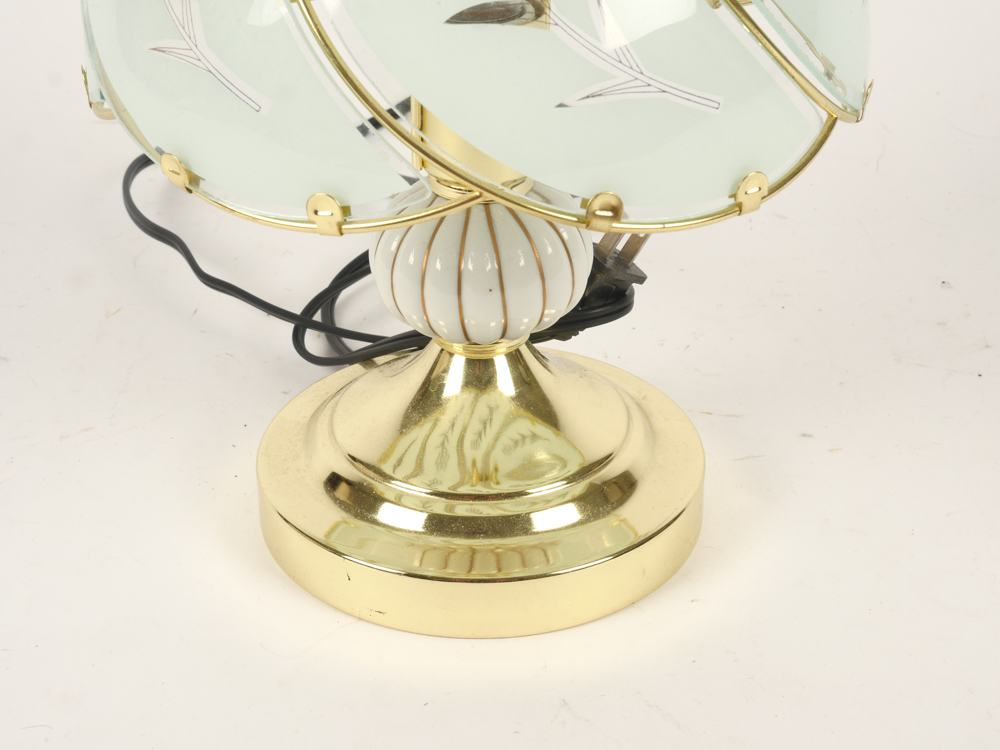 Small Gold Tone Lamp