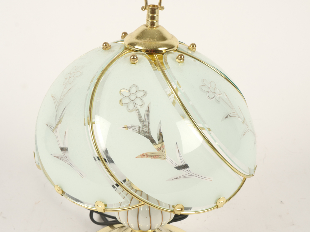 Small Gold Tone Lamp