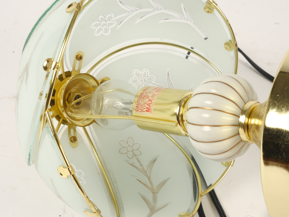 Small Gold Tone Lamp