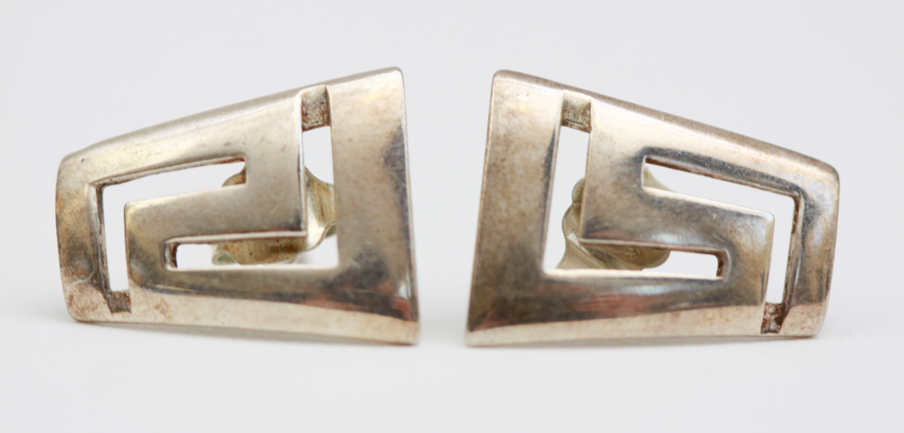 Sterling Silver Earrings and Smoky Quartz Ring