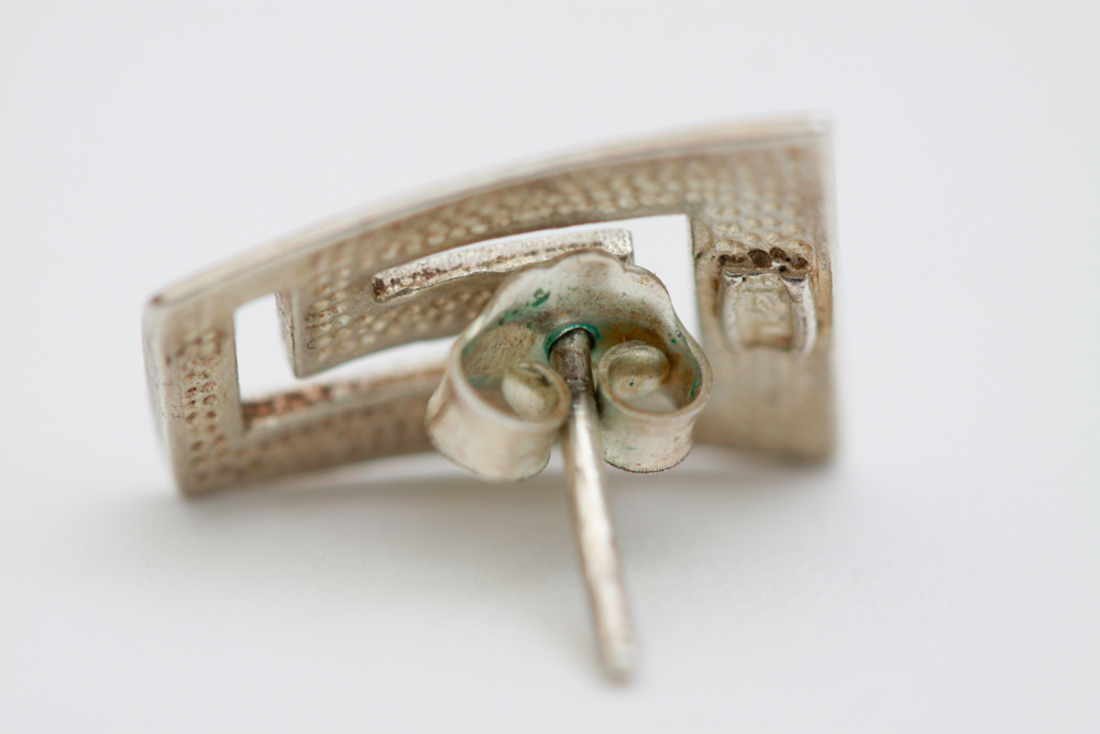 Sterling Silver Earrings and Smoky Quartz Ring