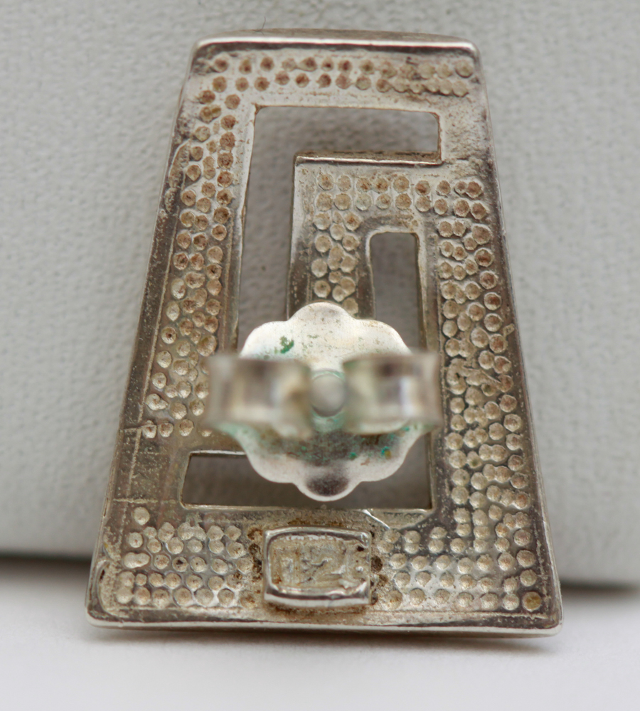 Sterling Silver Earrings and Smoky Quartz Ring