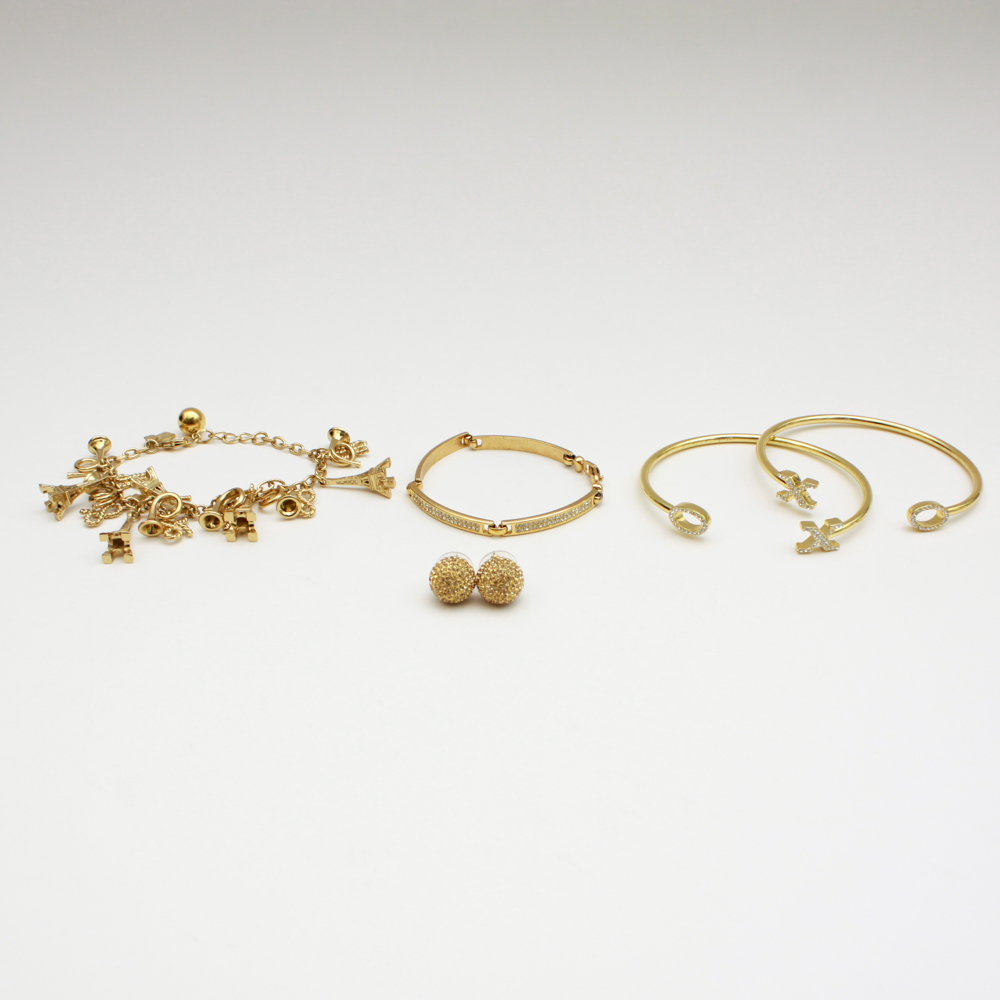 Christian Dior and Kate Spade Bracelets and Earrings