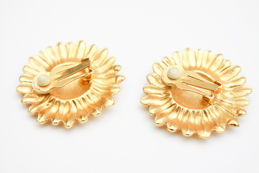 Gold Tone Earring Assortment