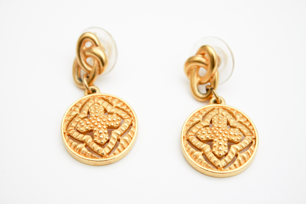 Gold Tone Earring Assortment